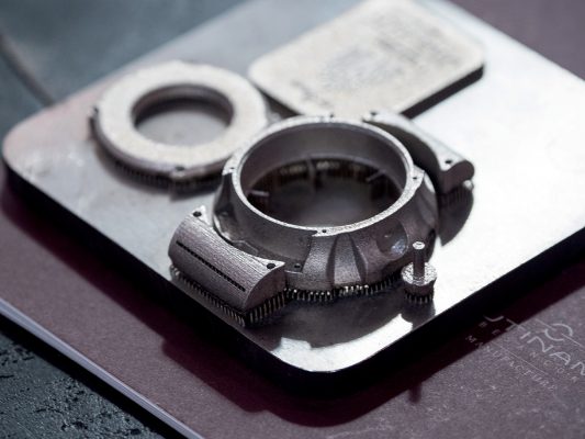 以3D打印技術製成的手錶，也在近年流行起來，在貝桑松也有生產。