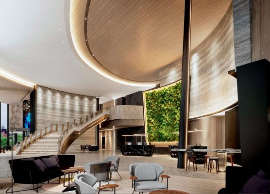 酒店的室內設計部分，由本地著名室內設計師陳樂文（Norman Chan）操刀。