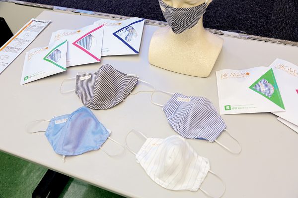 K Kwong與社企合作，成功研發一款可重用的換濾芯口罩，預期本月中可大量投產。