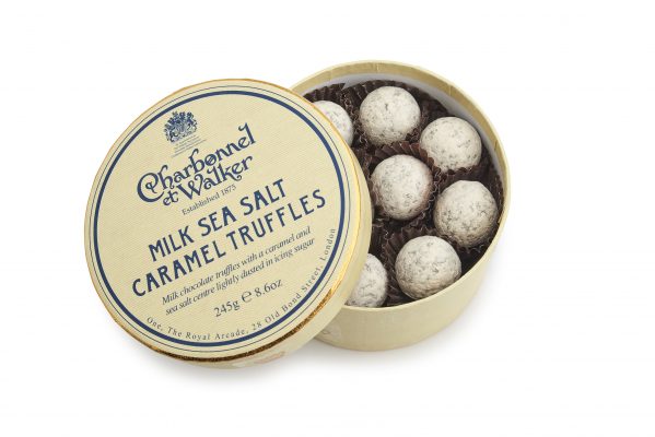 Milk Sea Salt Caramel Chocolate Truffles