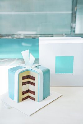 「The Blue Box Celebration Cake」