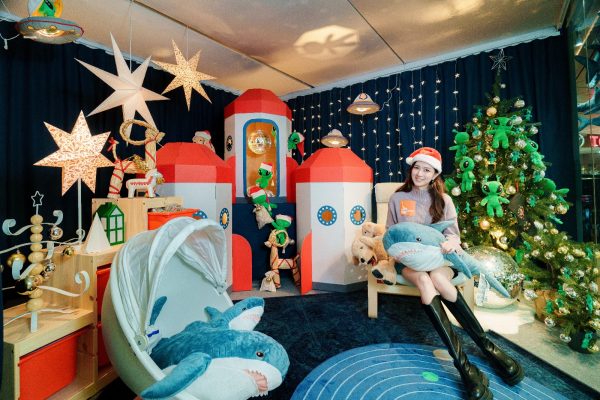 HomeSquare與IKEA宜家家居攜手合作 打造「鯊」田太空聖誕屋