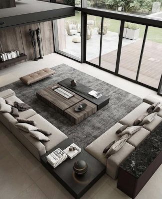 芯泳空間：客廳與家庭室