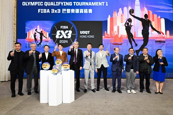 香港成FIBA 3x3巴黎奧運資格賽首站城市 代表隊擁主場之利 助港將爭奧運入場券 延續「Sportertainment」元素吸引公眾入場 